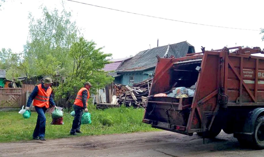 Вывоз мусора из частного дома в Йошкаре-Ола в октябре