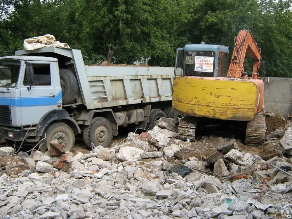 Вывоз бетонного боя и утилизация в Йошкаре-Ола в октябре