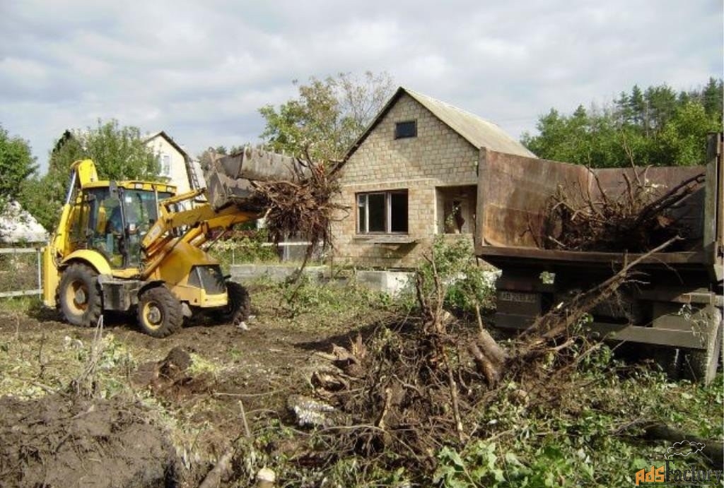 Уборка участков от мусора любой сложности в Йошкаре-Ола в октябре